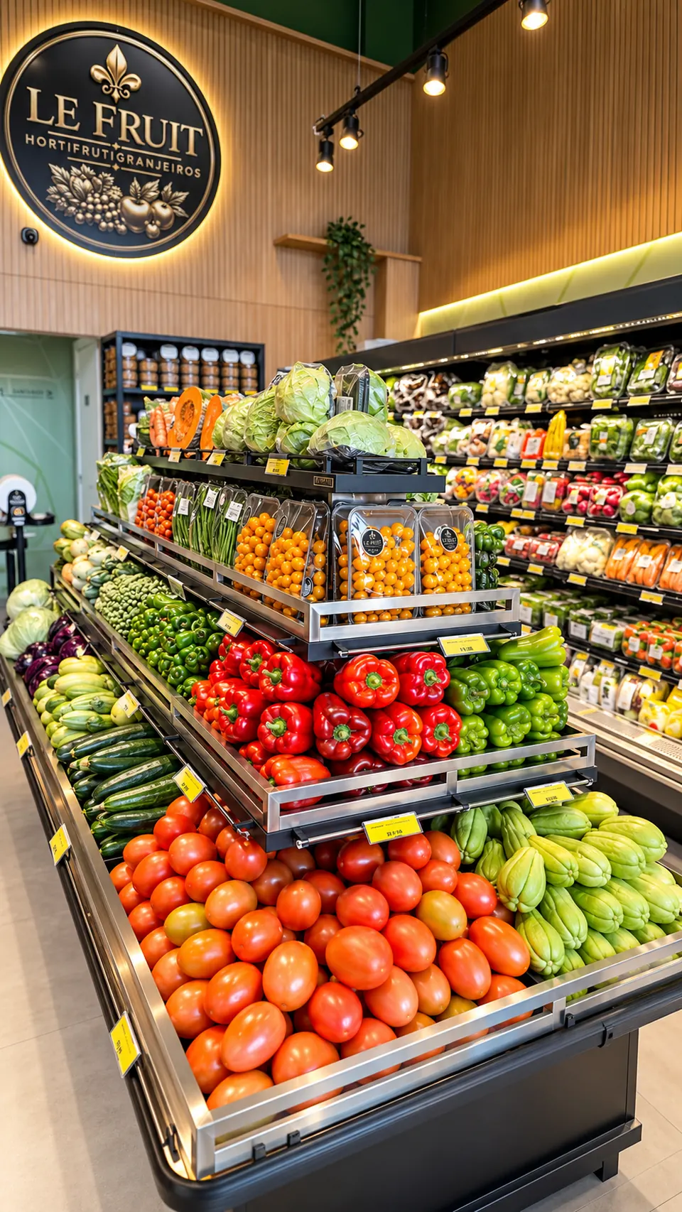 Selo Le Fruit na loja do Vision Mall